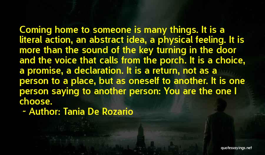 Love And Physical Relationship Quotes By Tania De Rozario