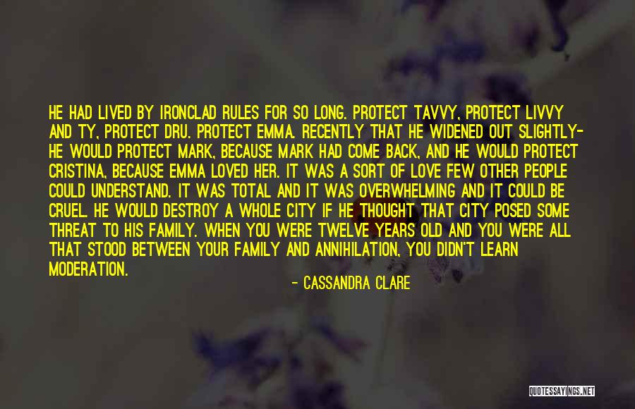 Love And Protect Her Quotes By Cassandra Clare Love And Protect Her Quotes By Cassandra Clare