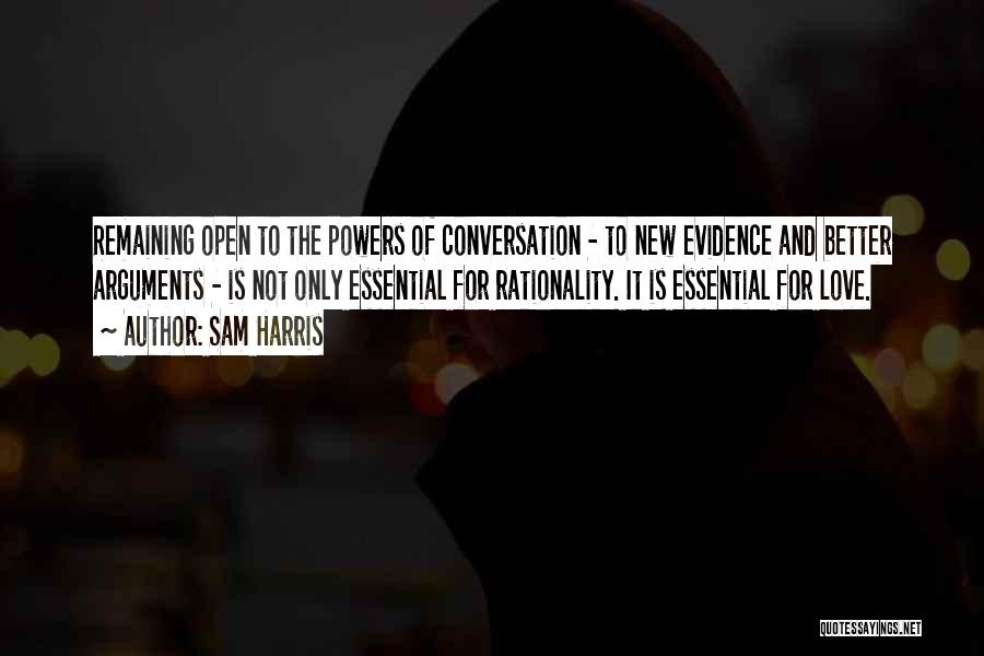 Love And Rationality Quotes By Sam Harris