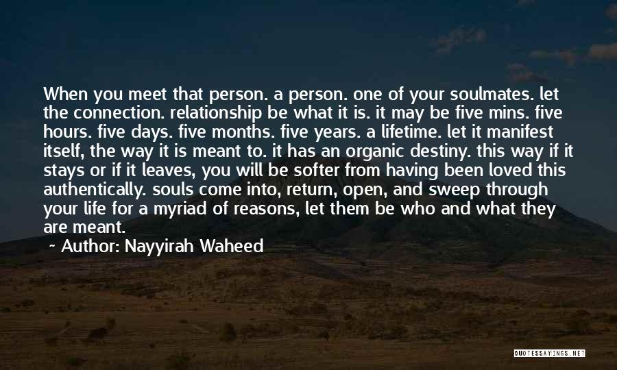 Love And Soulmates Quotes By Nayyirah Waheed