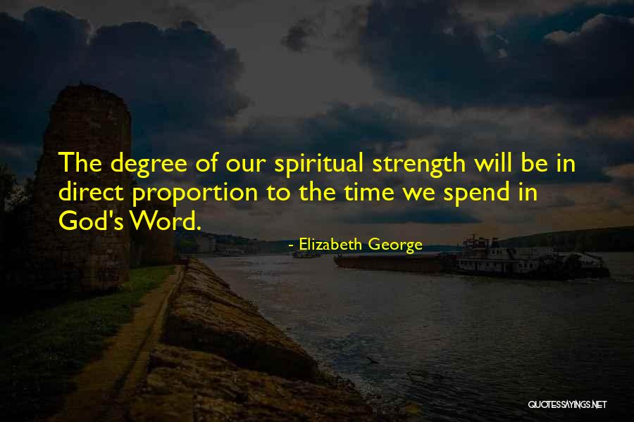 Love And Strength From The Bible Quotes By Elizabeth George