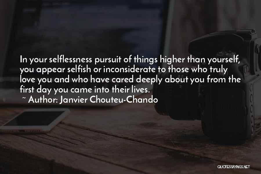 Love And Success Quotes By Janvier Chouteu-Chando