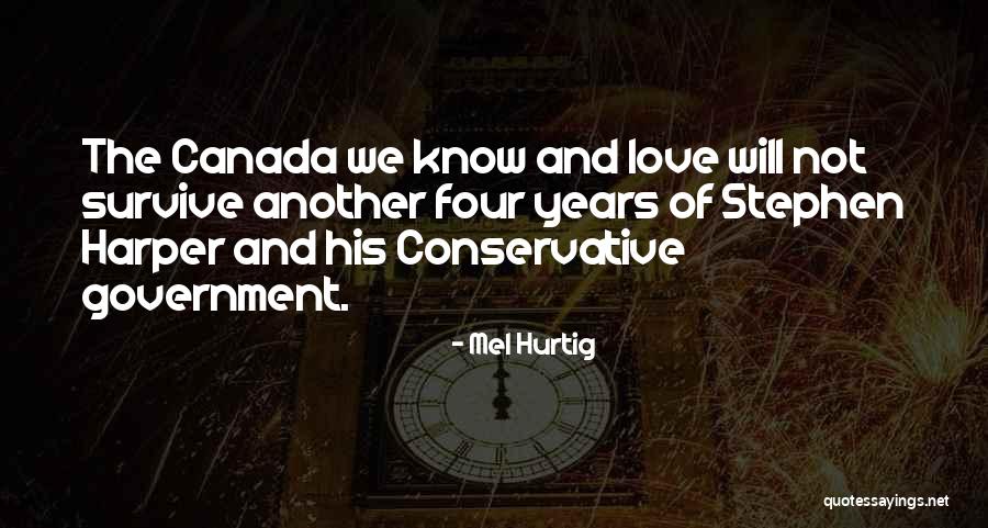 Love And Survive Quotes By Mel Hurtig Love And Survive Quotes By Mel Hurtig