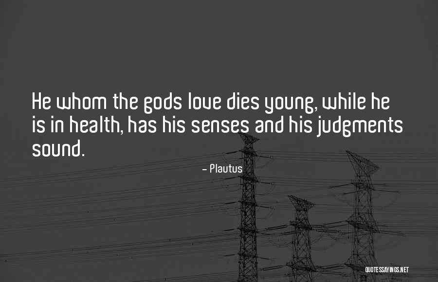 Love And The 5 Senses Quotes By Plautus Love And The 5 Senses Quotes By Plautus