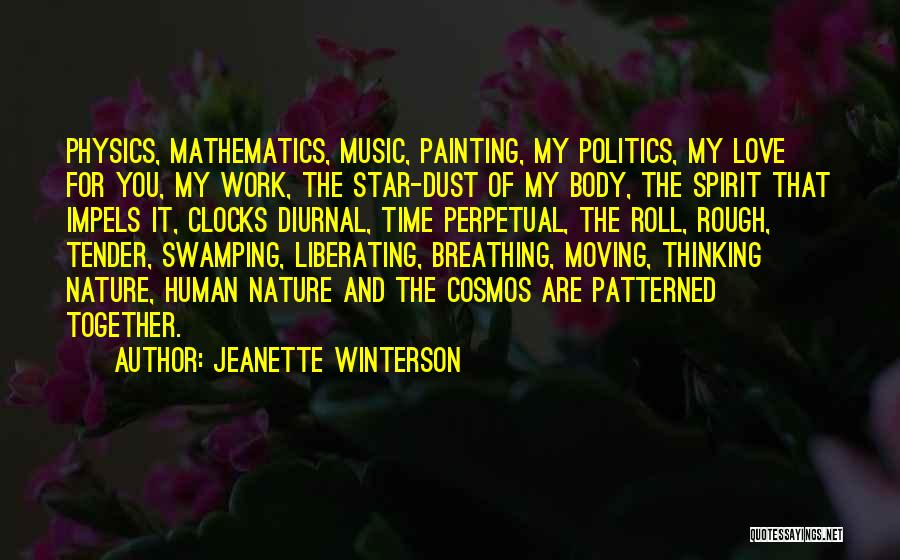 Love And The Cosmos Quotes By Jeanette Winterson