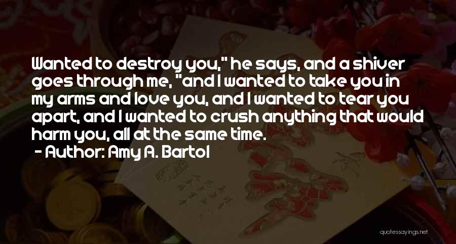 Love And Time Apart Quotes By Amy A. Bartol