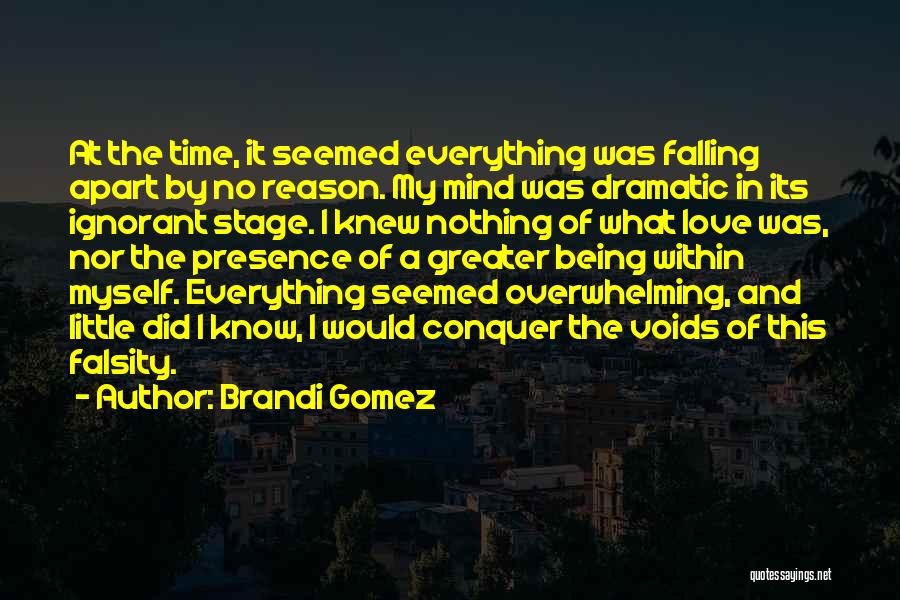 Love And Time Apart Quotes By Brandi Gomez