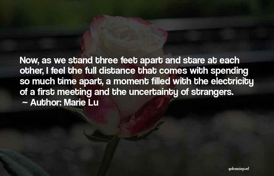 Love And Time Apart Quotes By Marie Lu