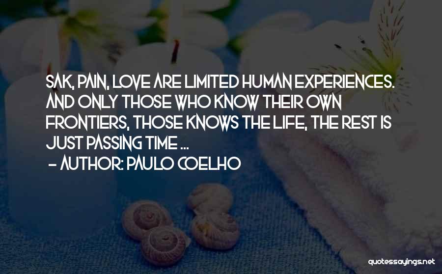 Love And Time Passing Quotes By Paulo Coelho