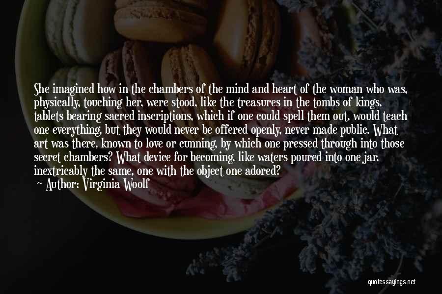 Love And Touching Quotes By Virginia Woolf