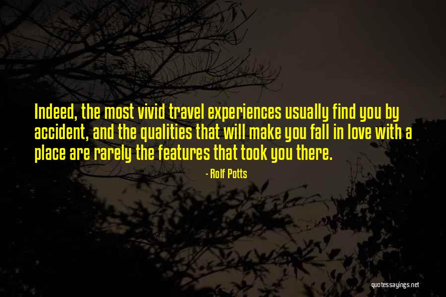 Love And Travel Quotes By Rolf Potts