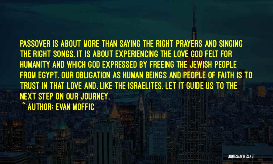Love And Trust In God Quotes By Evan Moffic