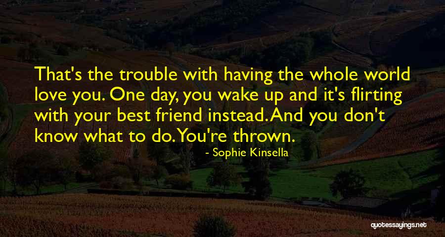 Love And Your Best Friend Quotes By Sophie Kinsella Love And Your Best Friend Quotes By Sophie Kinsella