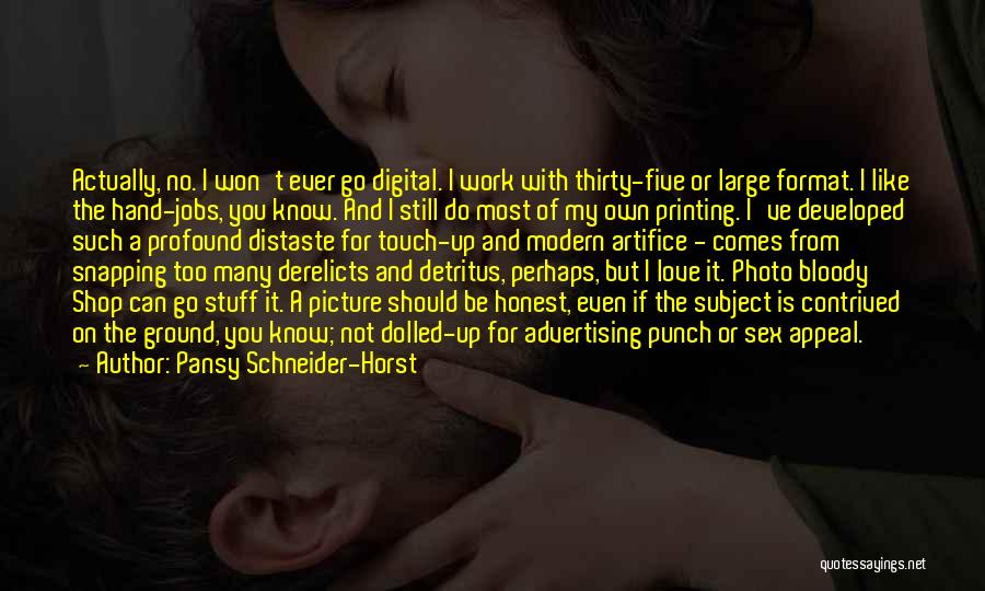 Love Appeal Quotes By Pansy Schneider-Horst