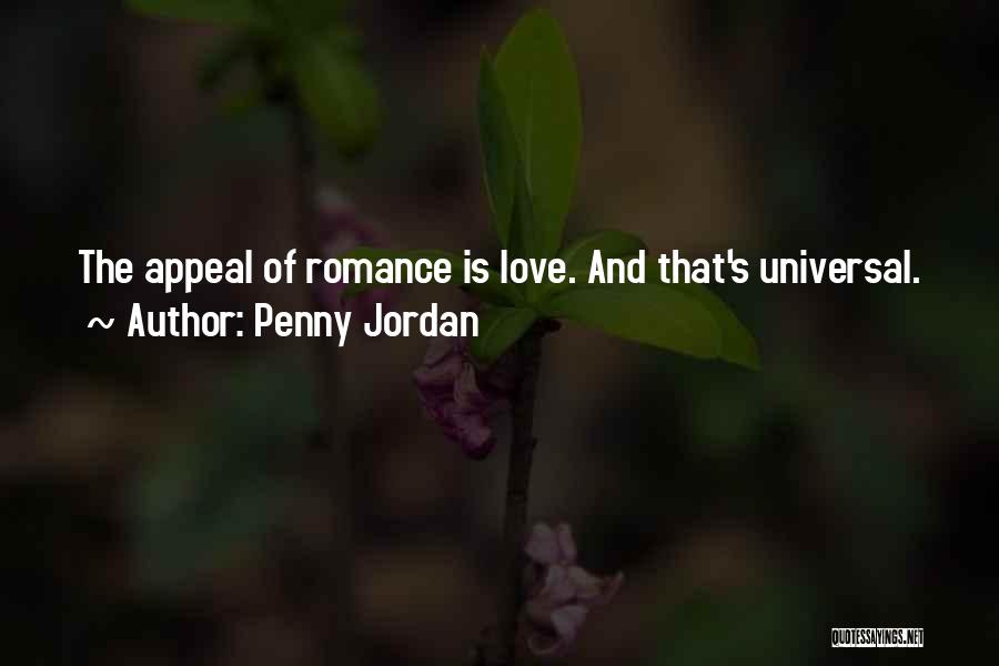 Love Appeal Quotes By Penny Jordan