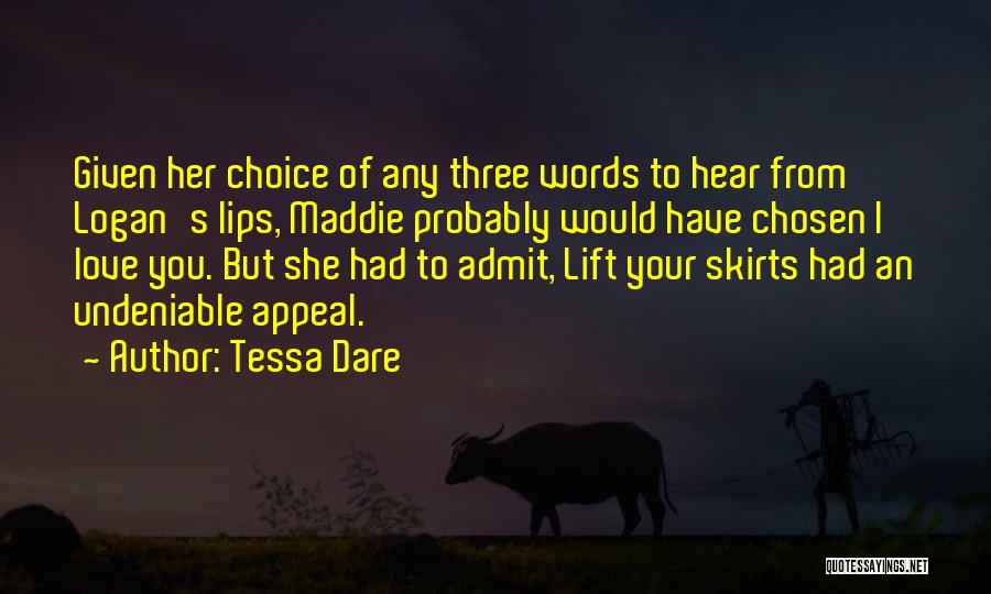 Love Appeal Quotes By Tessa Dare