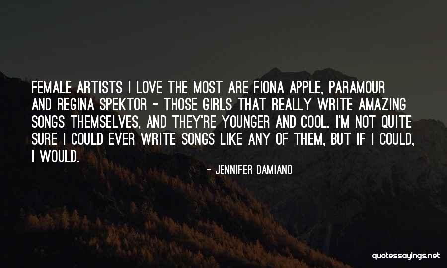 Love Apple Quotes By Jennifer Damiano Love Apple Quotes By Jennifer Damiano