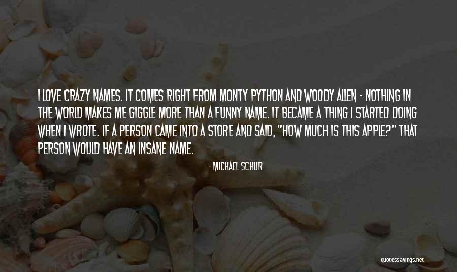 Love Apple Quotes By Michael Schur Love Apple Quotes By Michael Schur