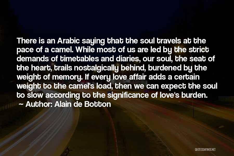 Love Arabic Quotes By Alain De Botton