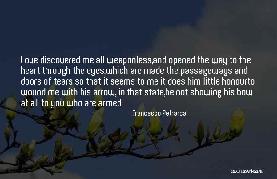 Love Arrow Quotes By Francesco Petrarca Love Arrow Quotes By Francesco Petrarca