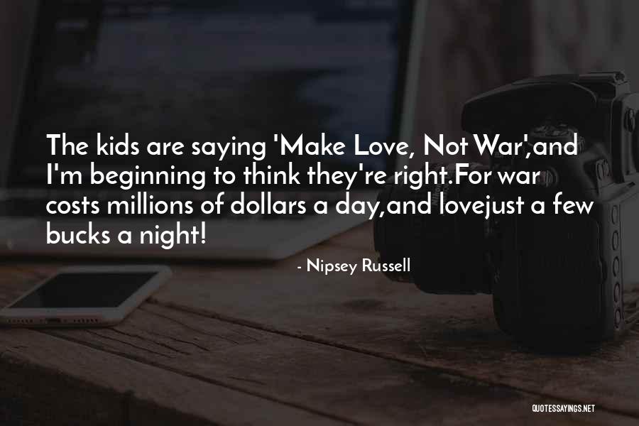 Love At All Costs Quotes By Nipsey Russell