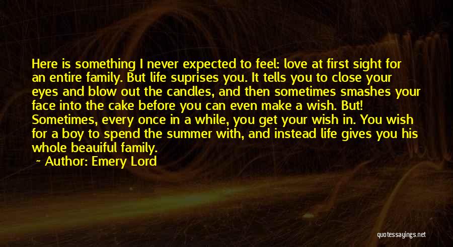 Love At First Sight Quotes By Emery Lord