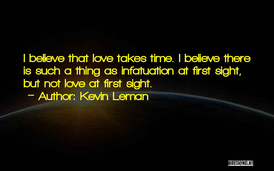 Love At First Sight Quotes By Kevin Leman