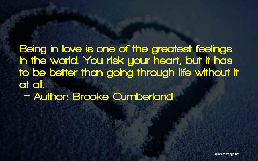 Love At Risk Quotes By Brooke Cumberland