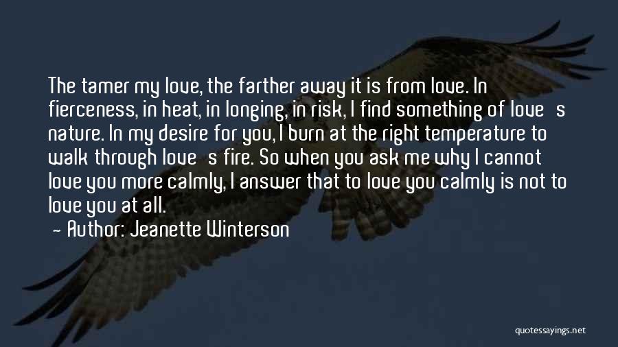 Love At Risk Quotes By Jeanette Winterson