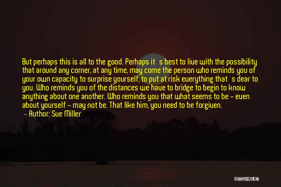 Love At Your Own Risk Quotes By Sue Miller