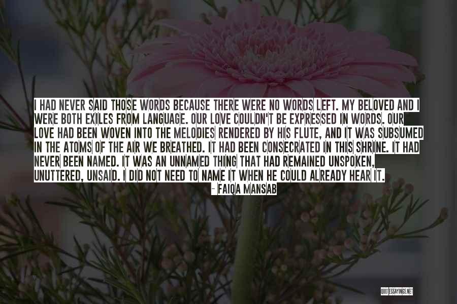 Love Atoms Quotes By Faiqa Mansab Love Atoms Quotes By Faiqa Mansab