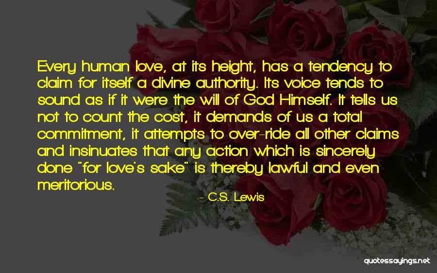 Love Attempts Quotes By C.S. Lewis