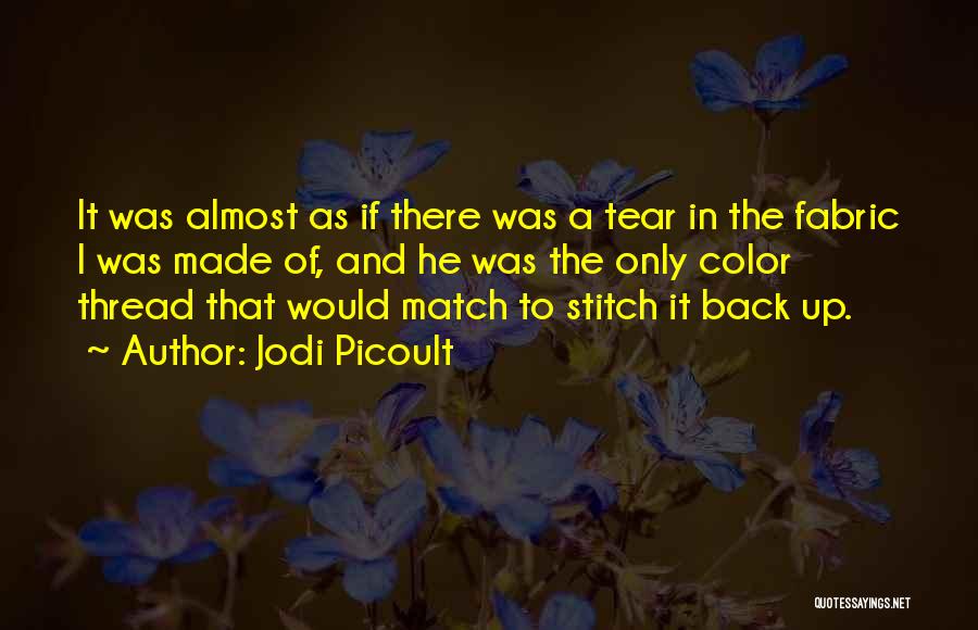 Love Back Up Quotes By Jodi Picoult