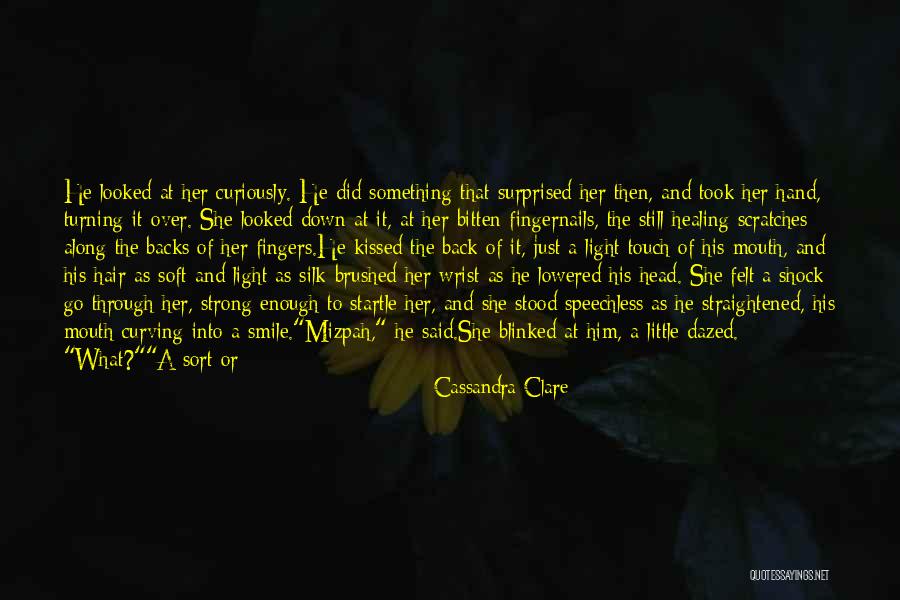 Love Backs Quotes By Cassandra Clare