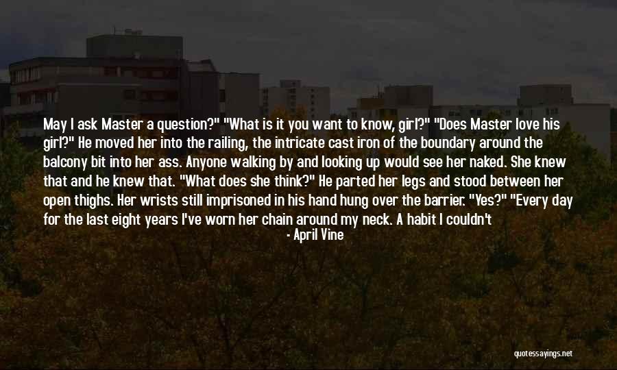 Love Barrier Quotes By April Vine Love Barrier Quotes By April Vine