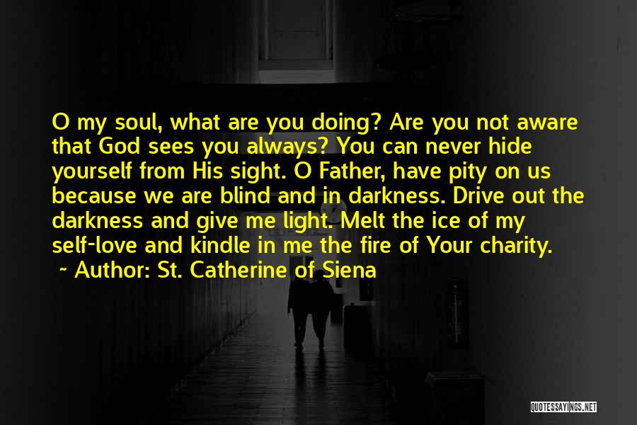 Love Because Of Pity Quotes By St. Catherine Of Siena