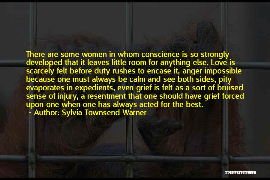 Love Because Of Pity Quotes By Sylvia Townsend Warner