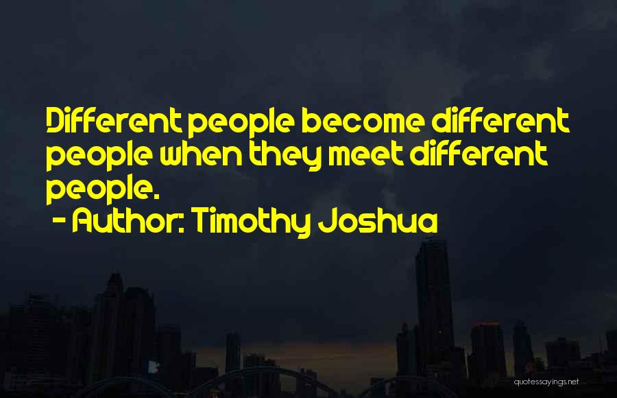 Love Become Friends Quotes By Timothy Joshua