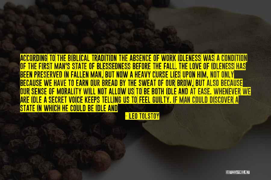 Love Before Work Quotes By Leo Tolstoy Love Before Work Quotes By Leo Tolstoy