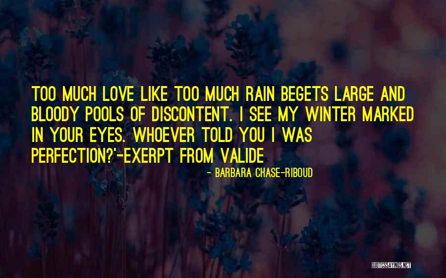 Love Begets Quotes By Barbara Chase-Riboud