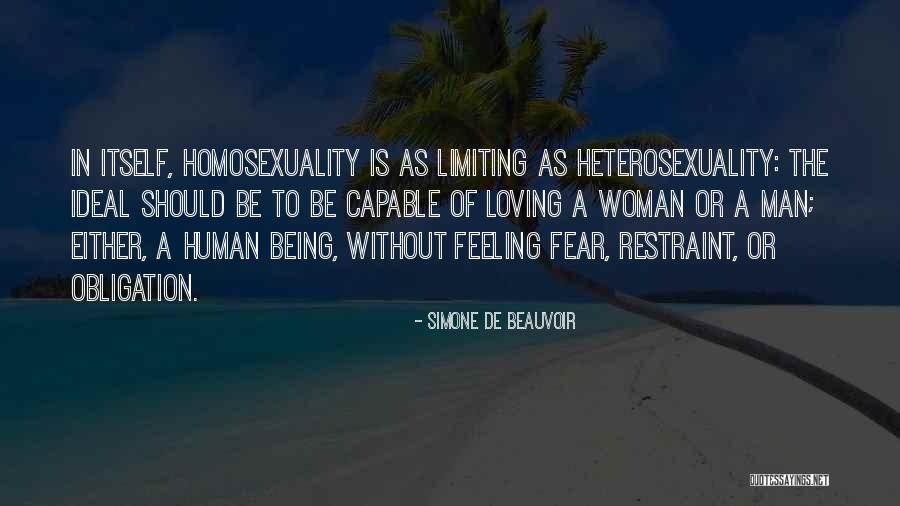 Love Being A Choice Quotes By Simone De Beauvoir Love Being A Choice Quotes By Simone De Beauvoir