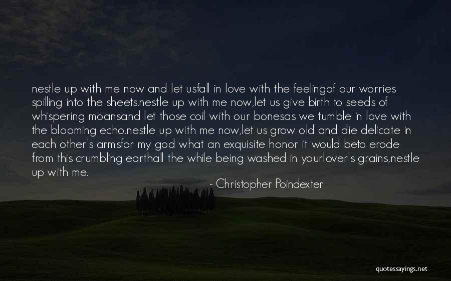 Love Being In His Arms Quotes By Christopher Poindexter