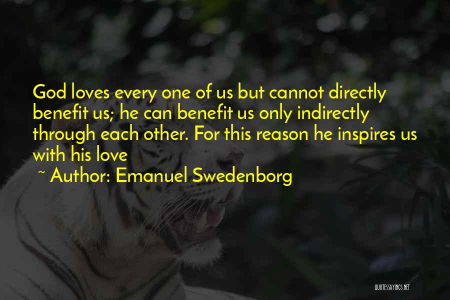 Love Benefits Quotes By Emanuel Swedenborg