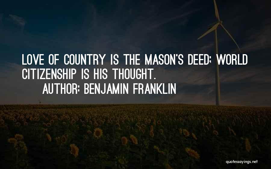 Love Benjamin Franklin Quotes By Benjamin Franklin