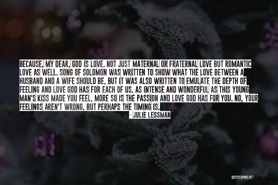 Love Between A Husband And Wife Quotes By Julie Lessman