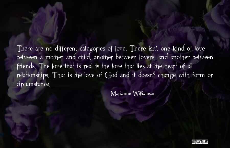 Love Between Mother And Child Quotes By Marianne Williamson