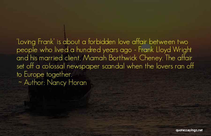 Love Between Two Lovers Quotes By Nancy Horan