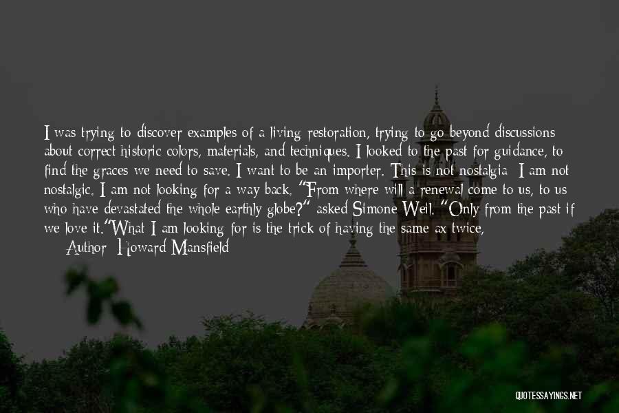 Love Beyond Age Quotes By Howard Mansfield
