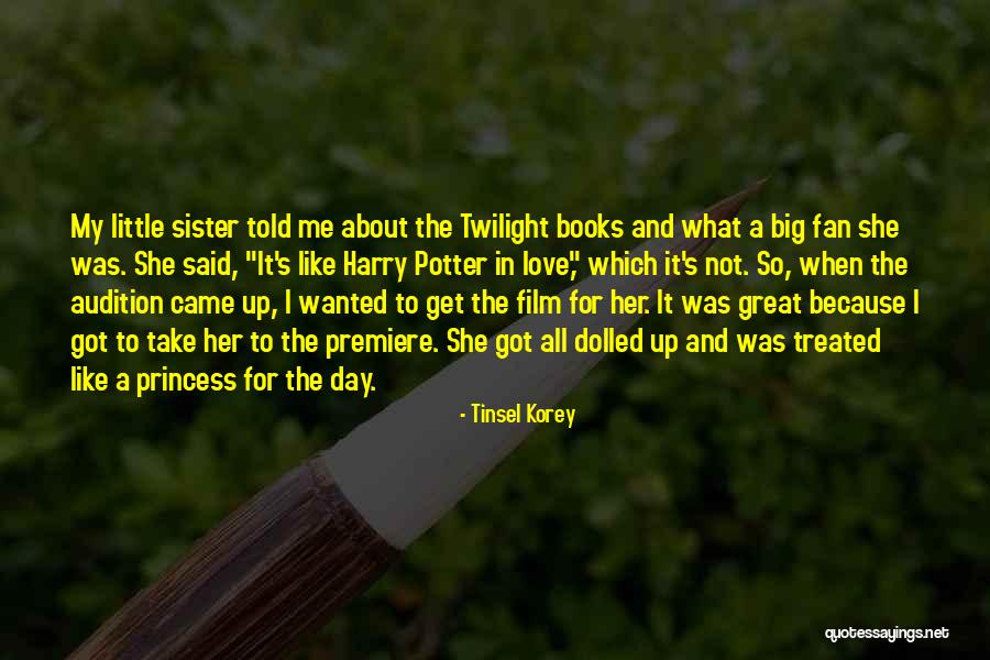 Love Big Sister Quotes By Tinsel Korey