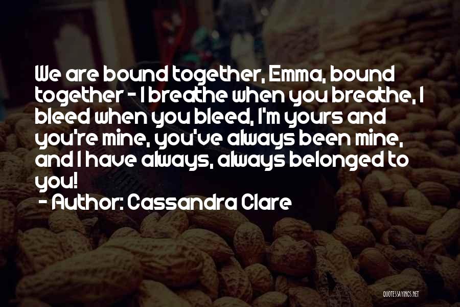 Love Bleed Quotes By Cassandra Clare